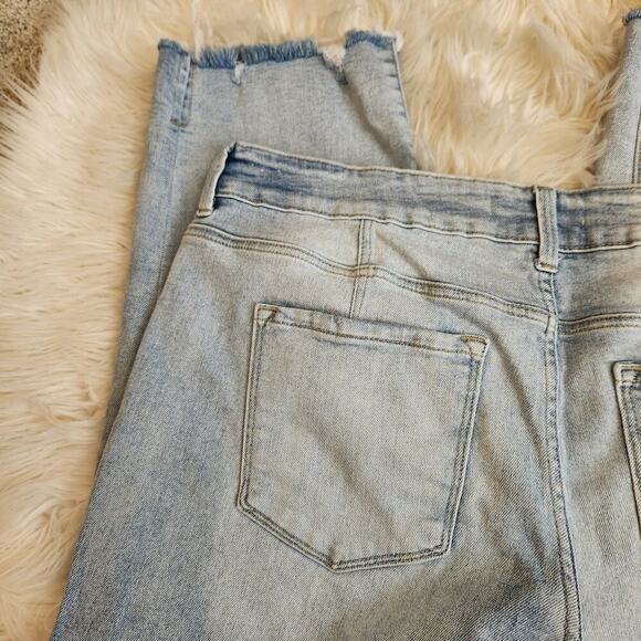 KanCan Plus Size High Rise Button Fly Cropped Jean Size 18 - Picture 11 of 14